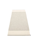 Picture of Grå/Vit Pappelina matta EDIT Linen/Vanilla/Stone Metallic 70 x 200 cm / 2 ¼' x 6 ½'