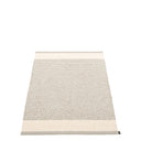 Picture of Grå/Vit Pappelina matta EDIT Linen/Vanilla/Stone Metallic 85 x 160 cm / 2 ¾' x 5 ¼'