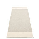 Picture of Grå/Vit Pappelina matta EDIT Linen/Vanilla/Stone Metallic 85 x 260 cm / 2 ¾' x 8 ½'
