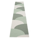 Picture of Grön/Grå Pappelina matta HILL Misty Mint/Army/Fossil Grey 70 x 360 cm / 2 ¼' x 11 ¾'