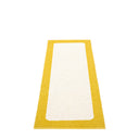 Picture of Gul/Vit Pappelina matta ILDA Mustard 70 x 180 cm / 2 ¼' x 6'