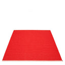 Picture of Red Pappelina matta MONO Coral Red/Red 180 x 220 cm / 6' x 7 ¼'