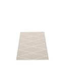 Picture of Grå Pappelina matta MAX Linen/Vanilla 70 x 100 cm / 2 ¼' x 3 ¼'