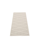 Picture of Grå Pappelina matta MAX Linen/Vanilla 70 x 160 cm / 2 ¼' x 5 ¼'
