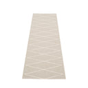 Picture of Grå Pappelina matta MAX Linen/Vanilla 70 x 240 cm / 2 ¼' x 8'