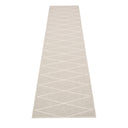 Picture of Grå Pappelina matta MAX Linen/Vanilla 70 x 320 cm / 2 ¼' x 10 ½'