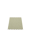 Picture of Grön/Vit Pappelina matta NOA Dark Olive/Vanilla/Warm Grey Edge 70 x 90 cm / 2 ¼' x 3'