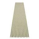 Picture of Grön/Vit Pappelina matta NOA Dark Olive/Vanilla/Warm Grey Edge 70 x 350 cm / 2 ¼' x 11 ½'