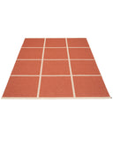 CRISS Brick Area Rug