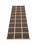 CRISS Dark Brown Runner Rug