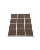 CRISS POP Dark Brown Runner Rug