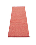 EFFI Dark Red Runner Rug