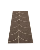 LEIF Dark Brown Runner Rug