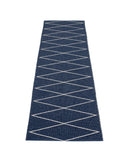 MAX Dark Blue Runner Rug