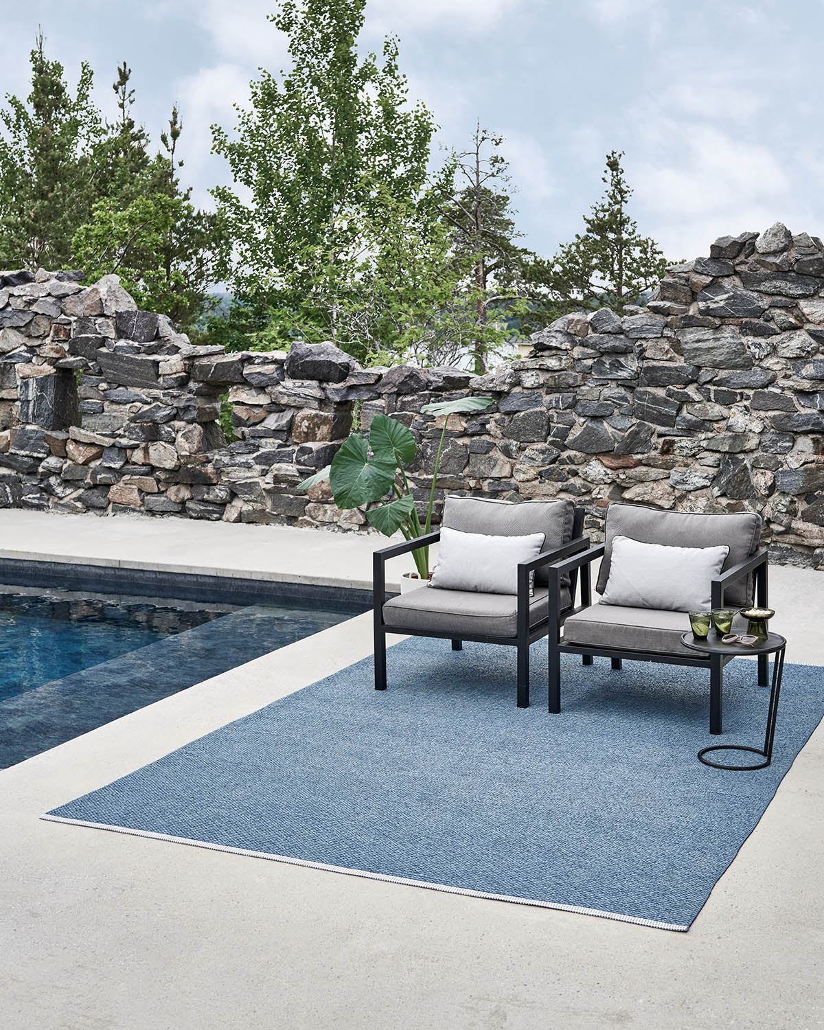 MONO Fossil Grey - Runner Rug – Pappelina