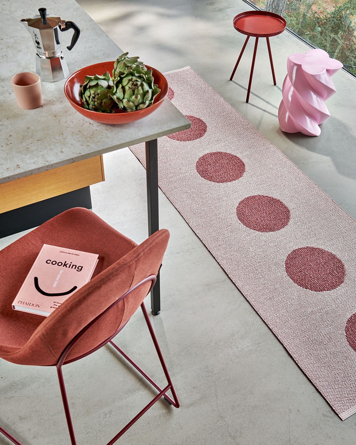 VERA POP Blush - Runner Rug – Pappelina