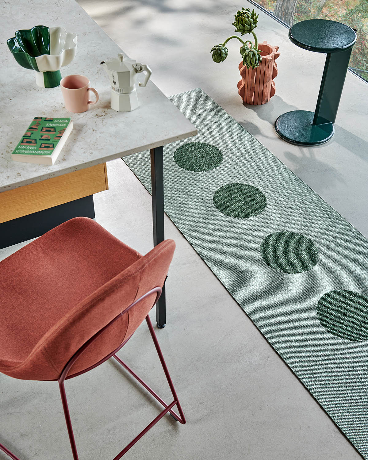 VERA POP Leaf Runner Rug – Pappelina