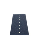 Picture of Blå Pappelina matta PEG Dark Blue/Vanilla 70 x 140 cm / 2 ¼' x 4 ½'