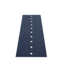 Picture of Blå Pappelina matta PEG Dark Blue/Vanilla 70 x 200 cm / 2 ¼' x 6 ½'