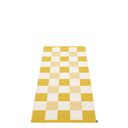 Picture of Gul/Vit Pappelina matta PIX Mustard/Vanilla/Pale Yellow 70 x 160 cm / 2 ¼' x 5 ¼'