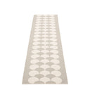 Picture of Vit/Beige/Grå Pappelina matta POPPY Vanilla/Linen 70 x 250 cm / 2 ¼' x 8 ¼'