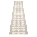 Picture of Vit/Beige/Grå Pappelina matta POPPY Vanilla/Linen 70 x 350 cm / 2 ¼' x 11 ½'