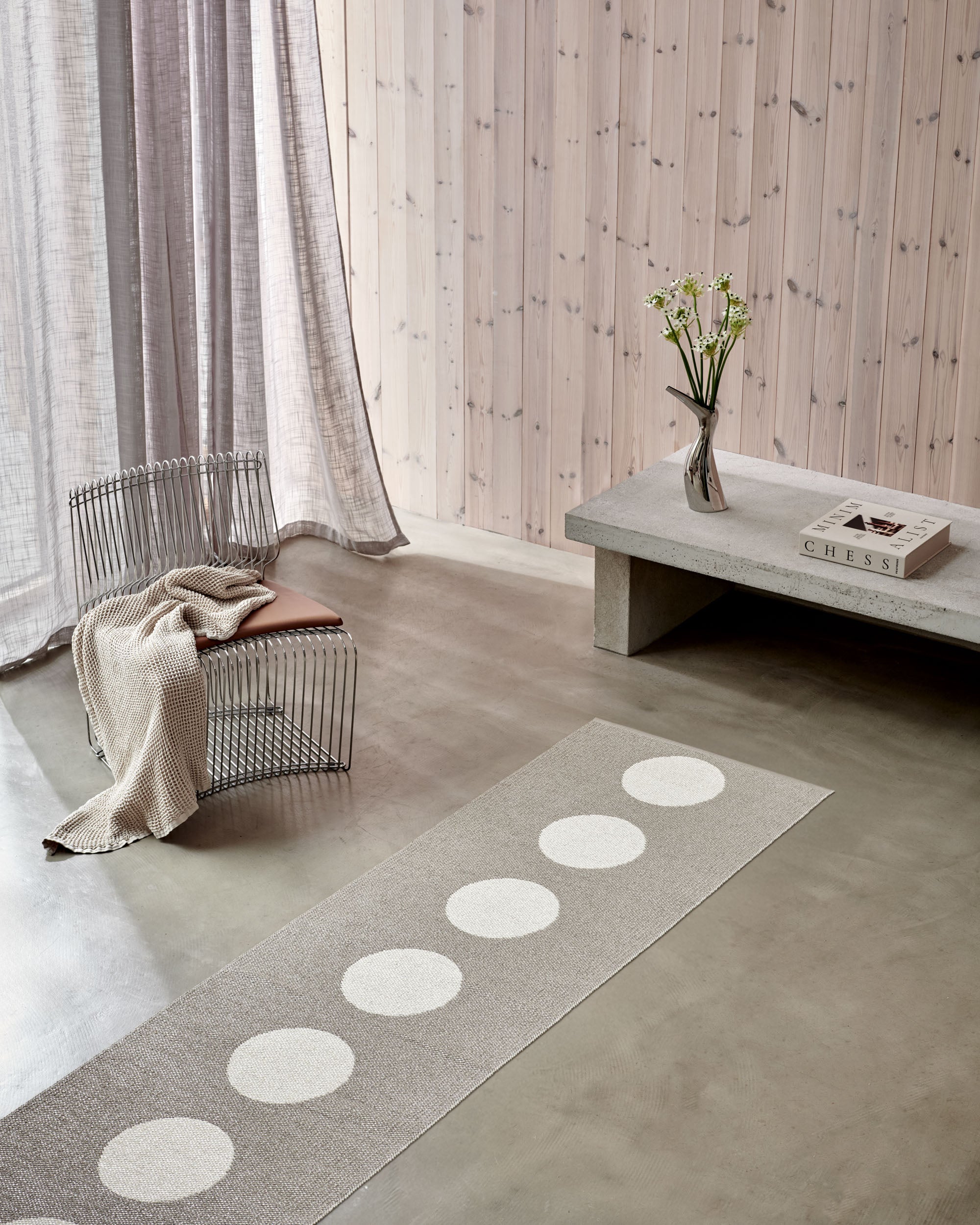VERA Warm Grey - Runner Rug – Pappelina