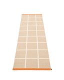 CRISS Beige - Tapis de couloir
