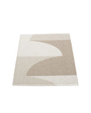 HILL Dark Linen - Kleiner Teppich
