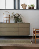 NILS Dark Olive - Runner Rug