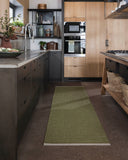 NILS Dark Olive - Runner Rug