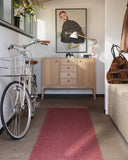 NILS Dark Red - Runner Rug