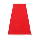 Picture of Red Pappelina matta MONO Coral Red/Red 85 x 260 cm / 2 ¾' x 8 ½'