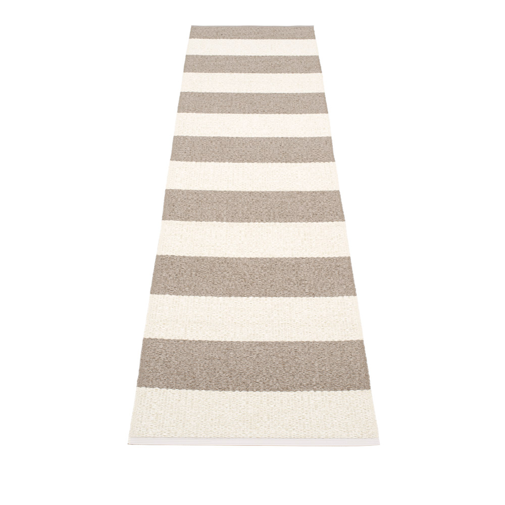 Pappelina Effi rug 70 x 200 cm, mud - beige - vanilla